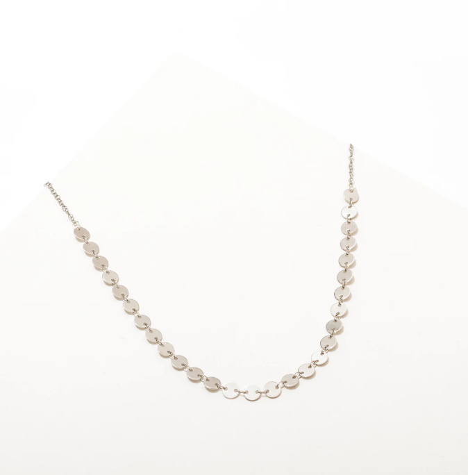 Candra Necklace in Circles