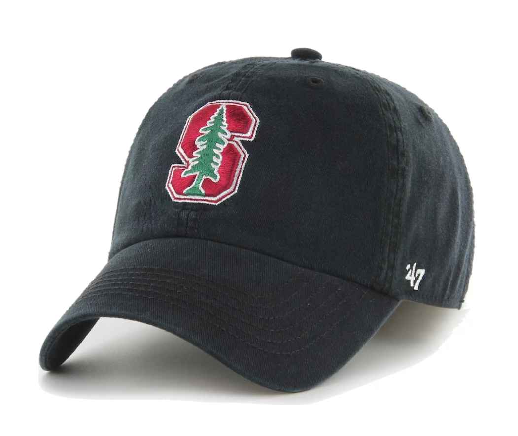 Men's '47 Black Stanford Cardinal Franchise Fitted Hat