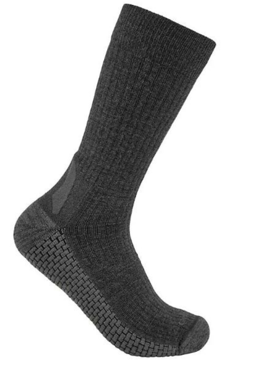 Carhartt Carhartt Force® Grid Midweight Merino Wool Blend Crew Sock