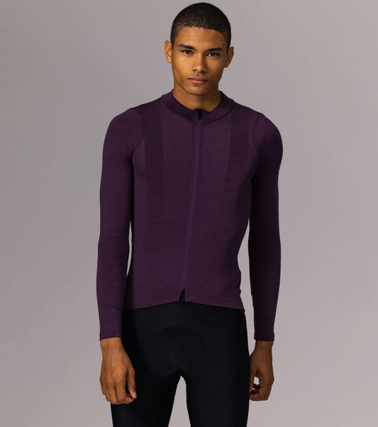 MEN'S CONCEPT MERINO LONG SLEEVE (Midnight Plum)