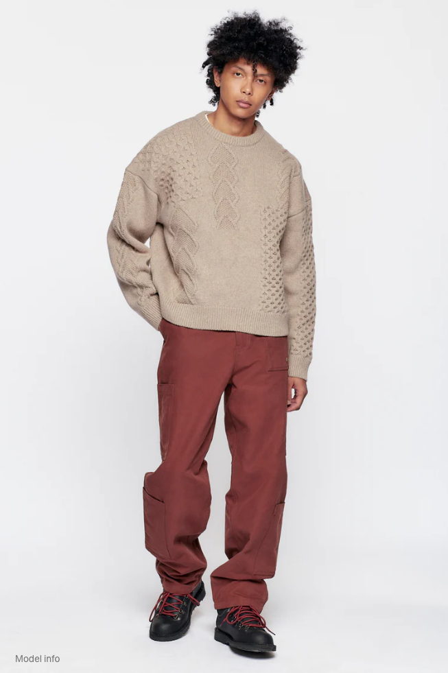 Men's Kilimanjaro Cable Sweater