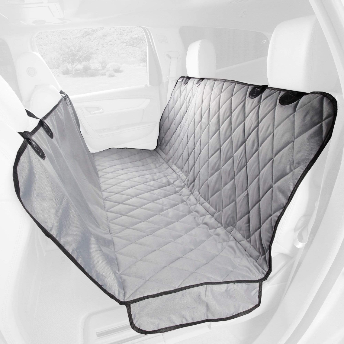 Dog Rear Seat Cover with Hammock