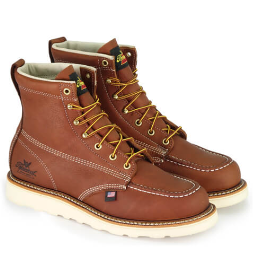 AMERICAN HERITAGE - 6" TOBACCO MOC TOE - MAXWEAR WEDGE (SOFT TOE)