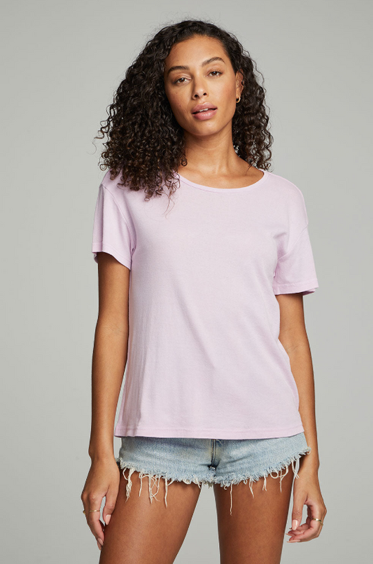Everyday Essential Crew Neck Tee - Digital Lavender