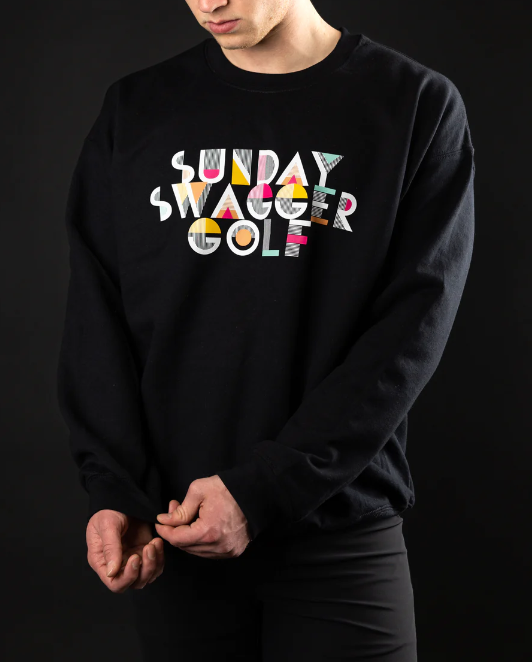 GOLF CREWNECK - BLACK