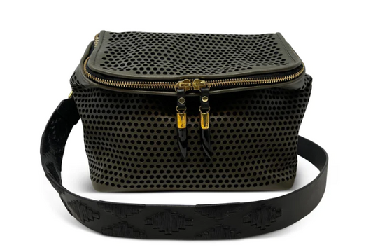 Mini Rough Night Crossbody - Olive Super Perf