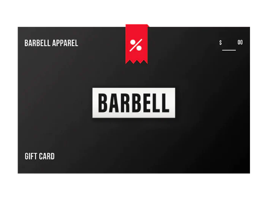 Barbell E-Gift Card