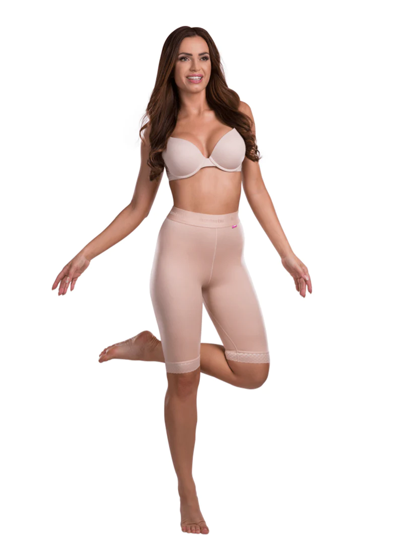 Lipoelastic TF Leggings - Compression Shorts - Pull Up Design With Elastic Waist Band