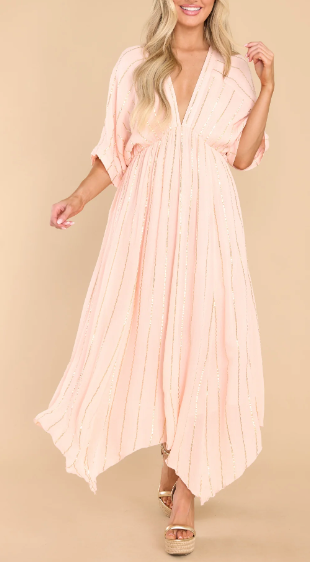 Always Shimmering Maxi Dress