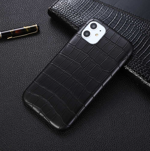 Textured iPhone Leather Phone Case – M, E, & EE Series