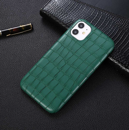 Textured iPhone Leather Phone Case – M, E, & EE Series