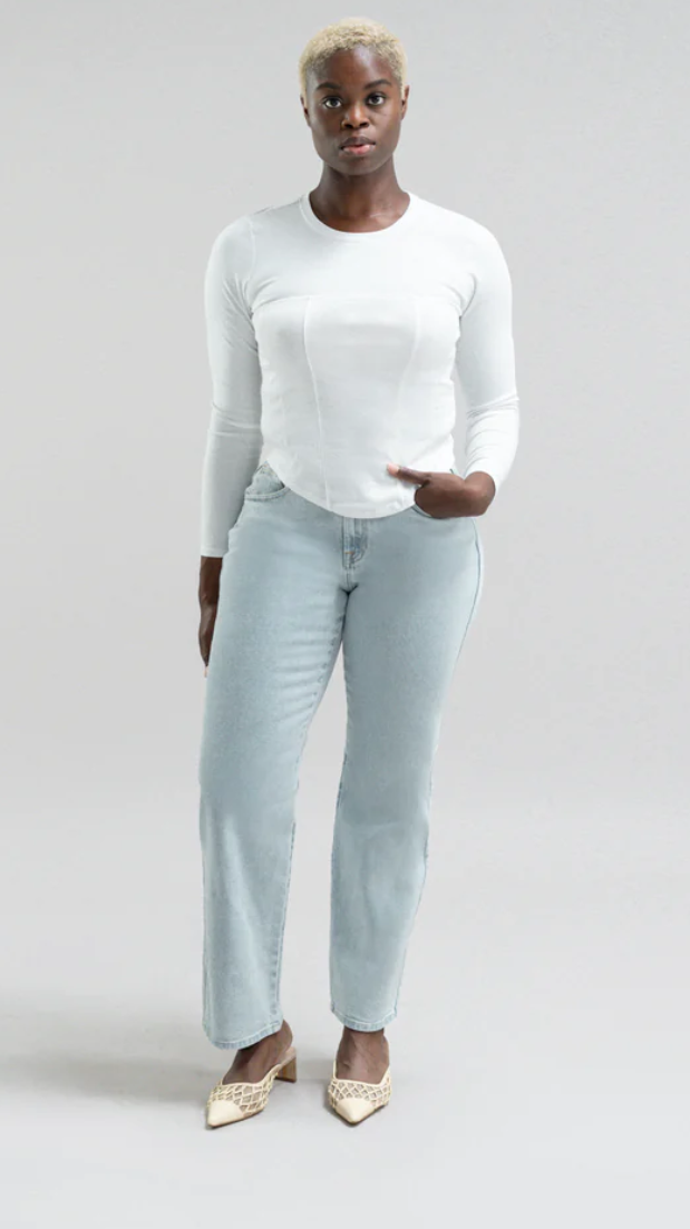 True Straight Jeans