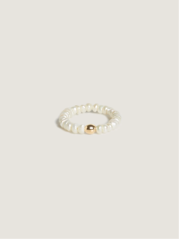Biwa Pearl Ring