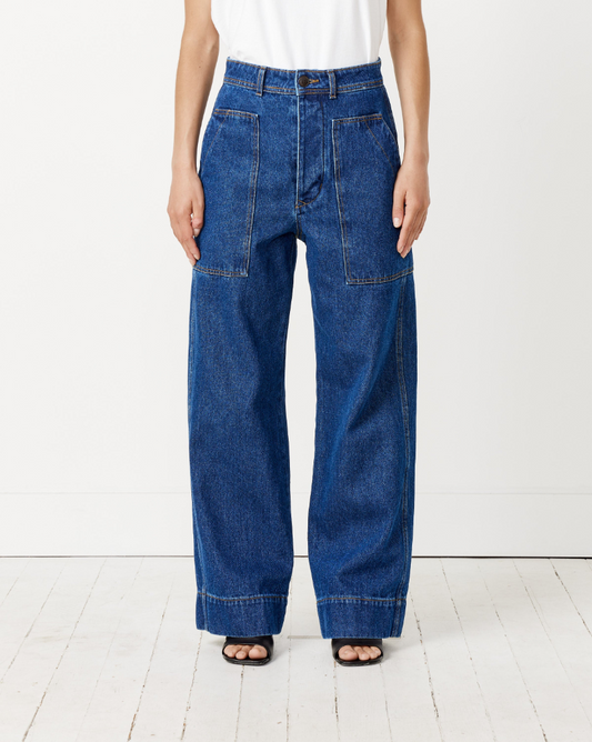 Sailor Fatigue Jeans in Blue