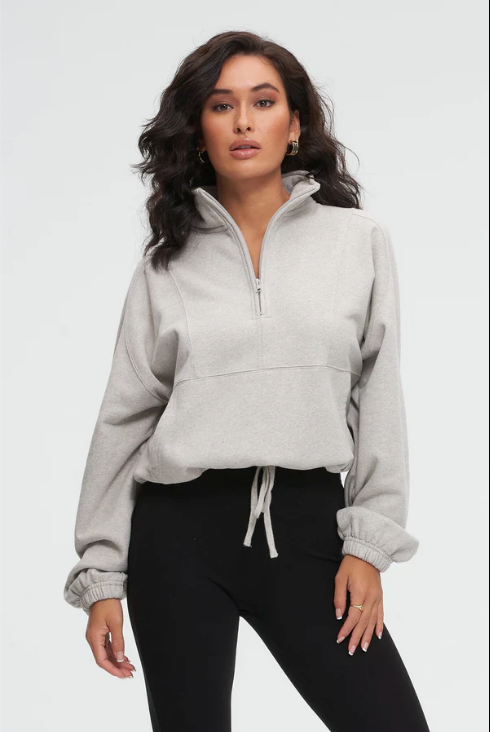 Oversized Half Zip