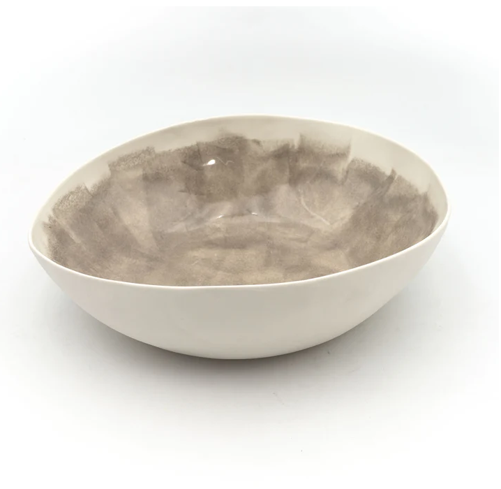 Bertozzi Brush Bowl / Porcelain / 30 cm
