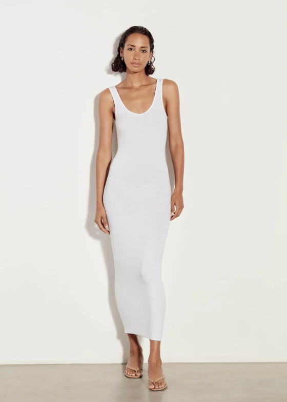 Silk Knit Maxi Dress