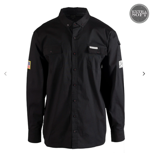 Men's Long Sleeve Garage Button Down