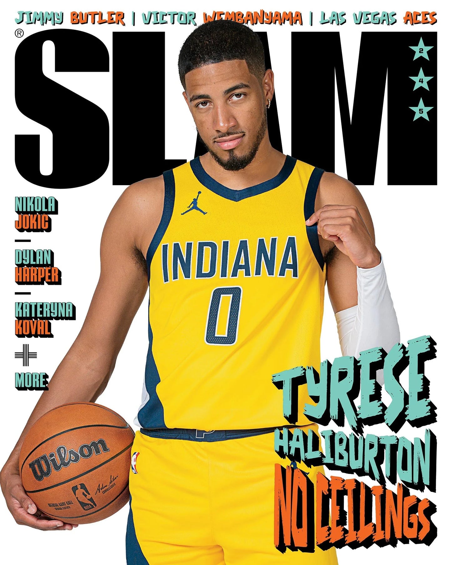 SLAM 245: Tyrese Haliburton (Cover 2 of 3)