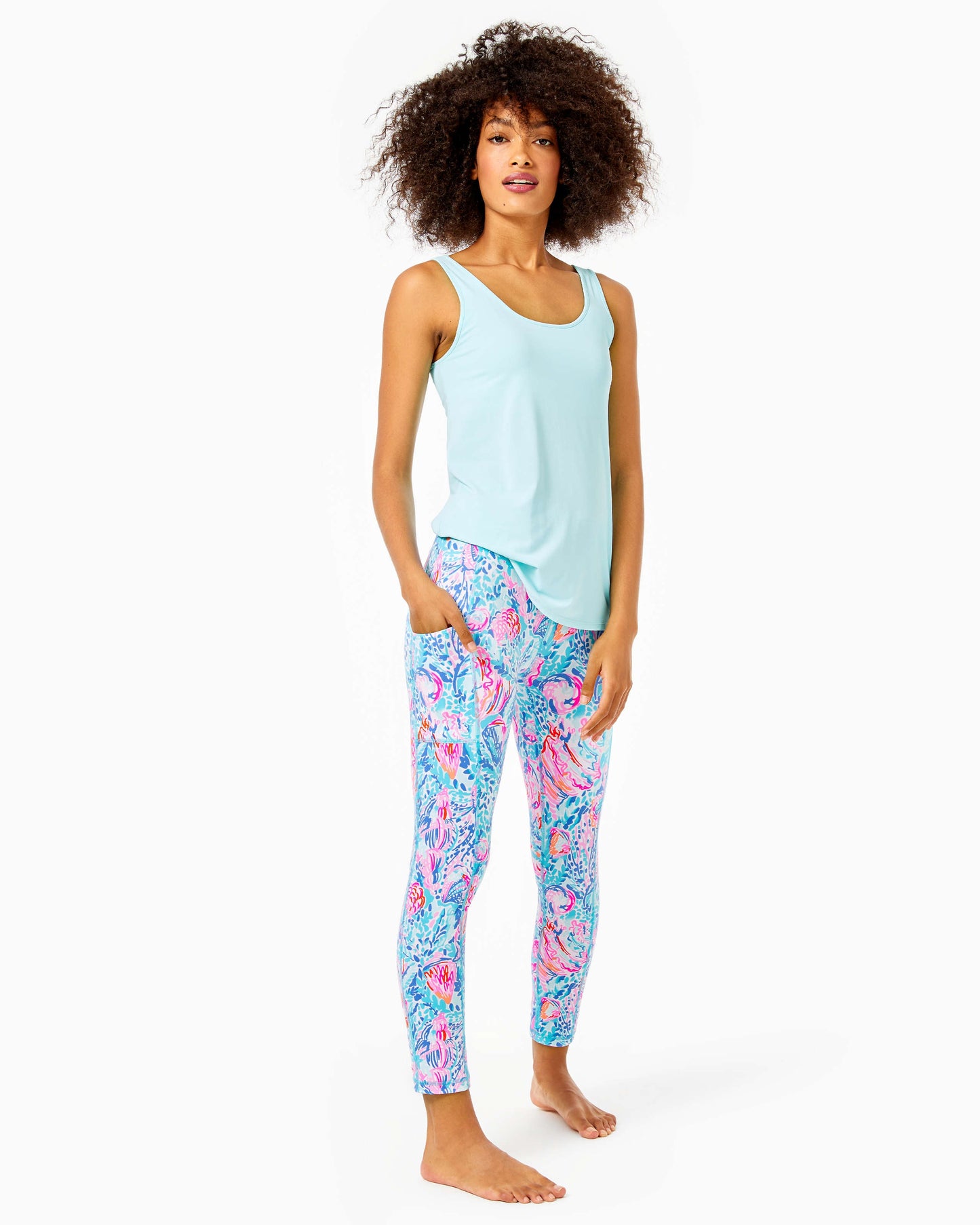 UPF 50+ Luxletic 24" High Rise Weekender Midi Legging