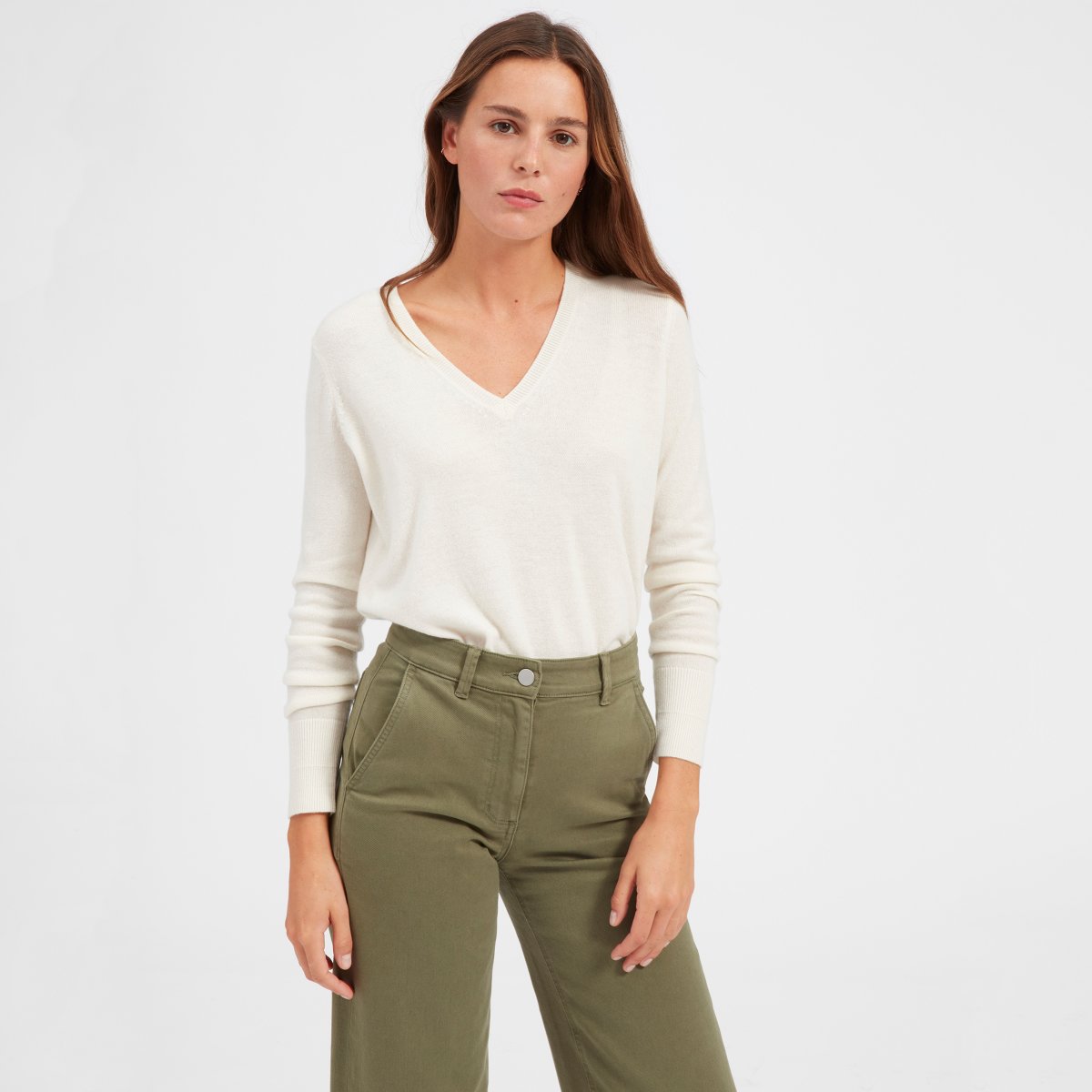 Cashmere V Neck