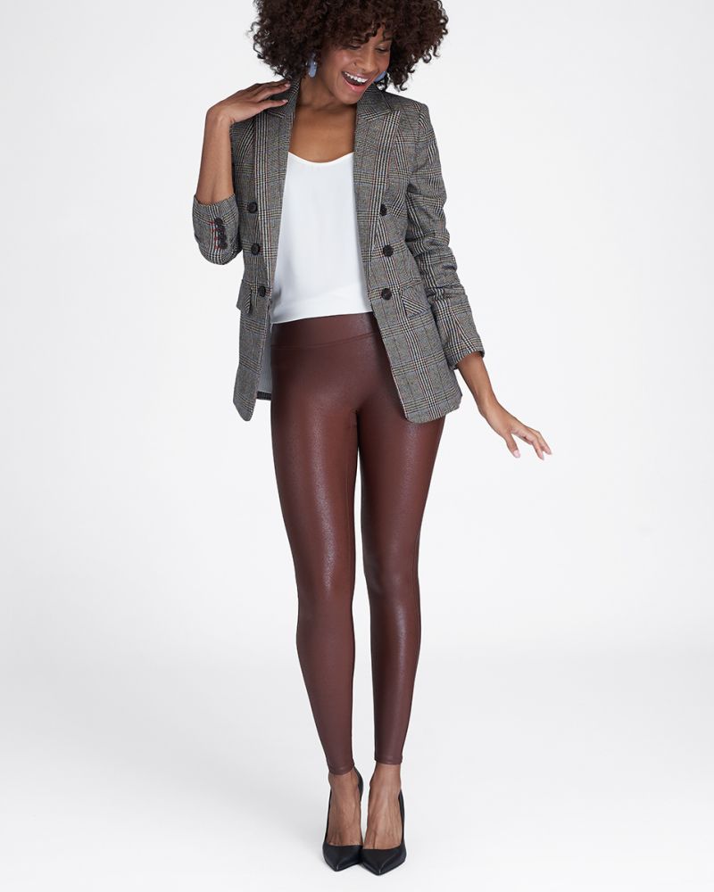 Faux Leather Legging