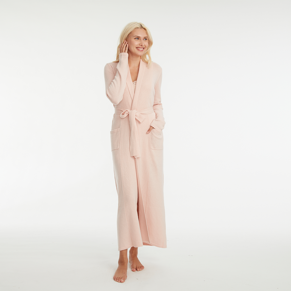 THE LONG LUXE CASHMERE ROBE