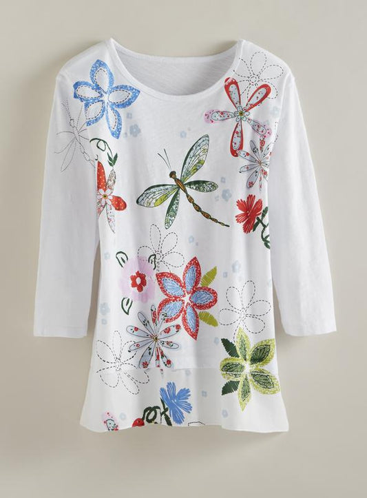 Petalura Patterns Dragonfly Tunic