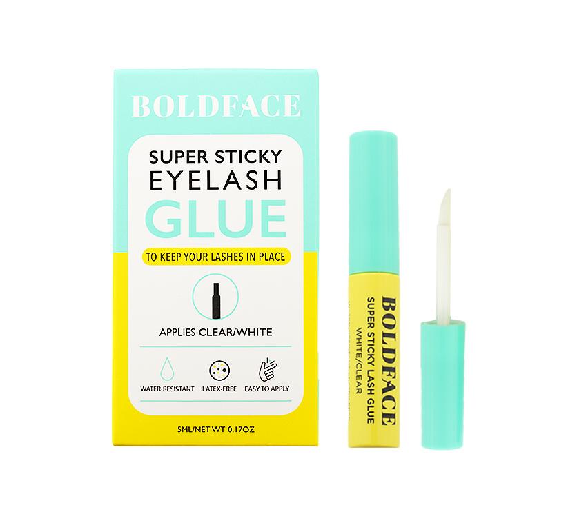 SUPER STICKY LASH GLUE- CLEAR/WHITE