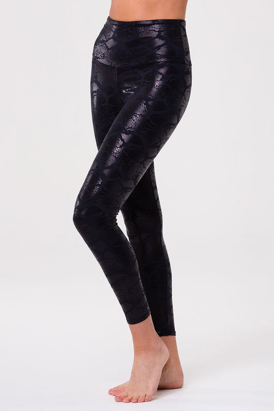 Foil Midi Legging