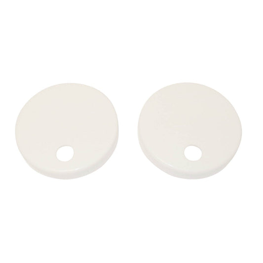 TOILET SEAT MOUNTING BASE CAPS (SET OF 2) - COLOR MATCHED
