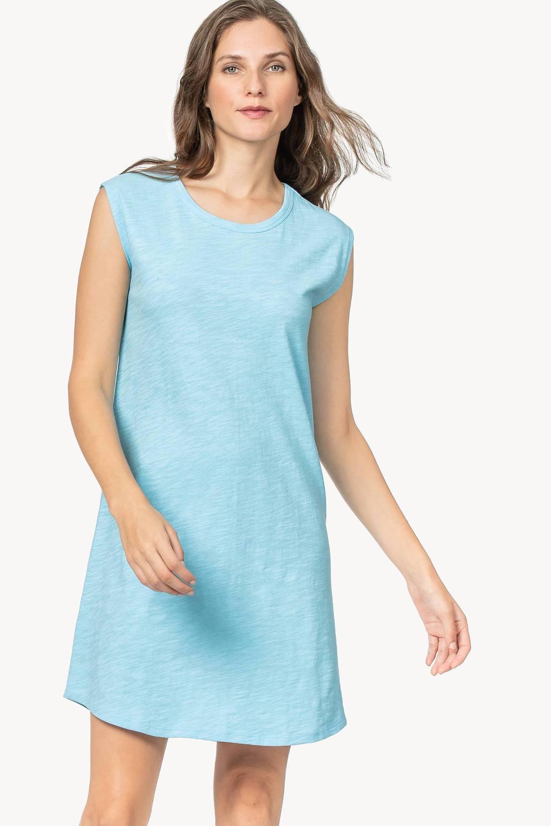 Cap Sleeve Tee Shirt Dress