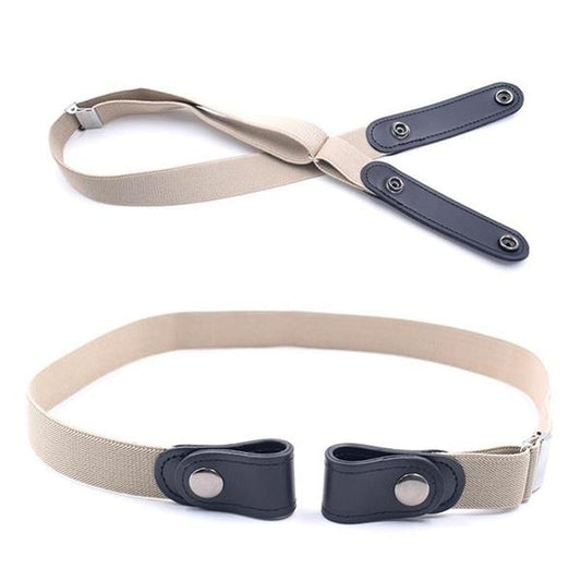 BUCKLE-FREE INVISIBLE ELASTIC WAIST BELT.