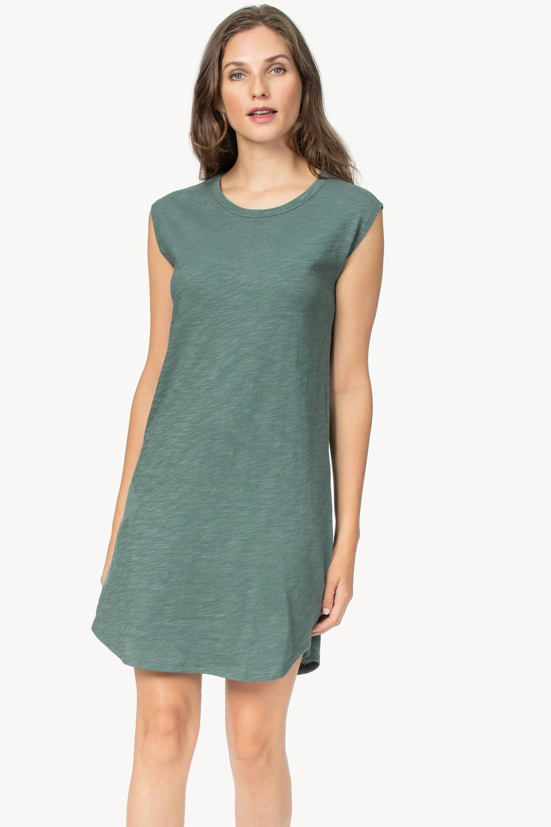 Cap Sleeve Tee Shirt Dress