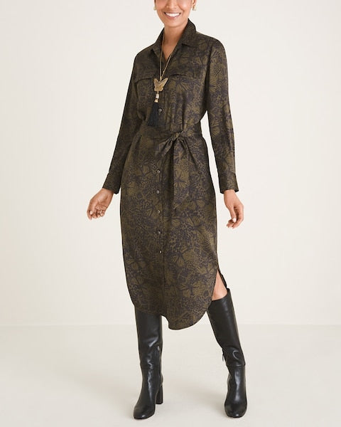 Utility Shirt Dress