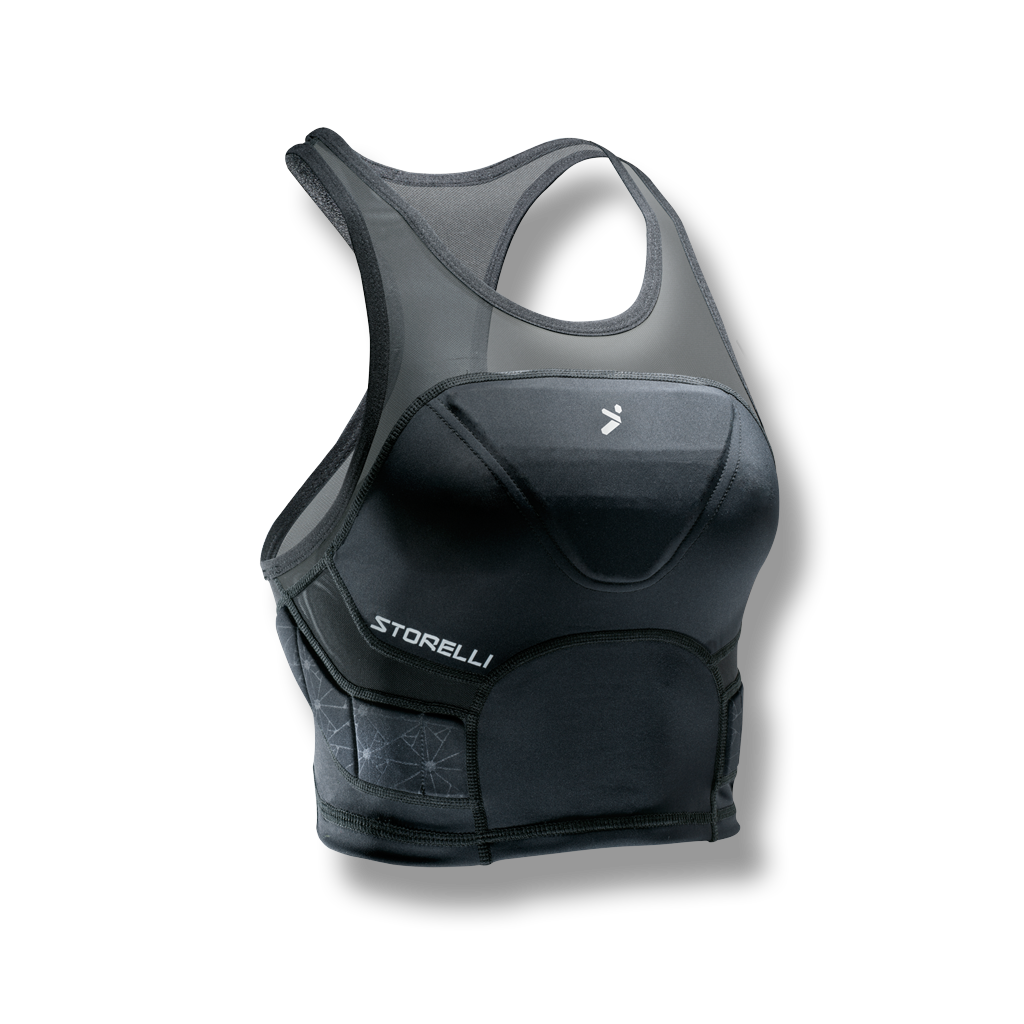 Women's BodyShield Crop Top Black
