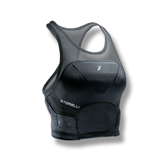 Women's BodyShield Crop Top Black