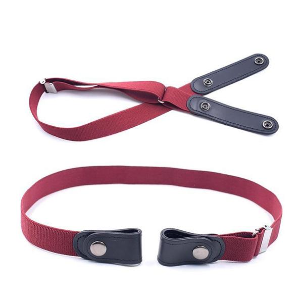 BUCKLE-FREE INVISIBLE ELASTIC WAIST BELT.