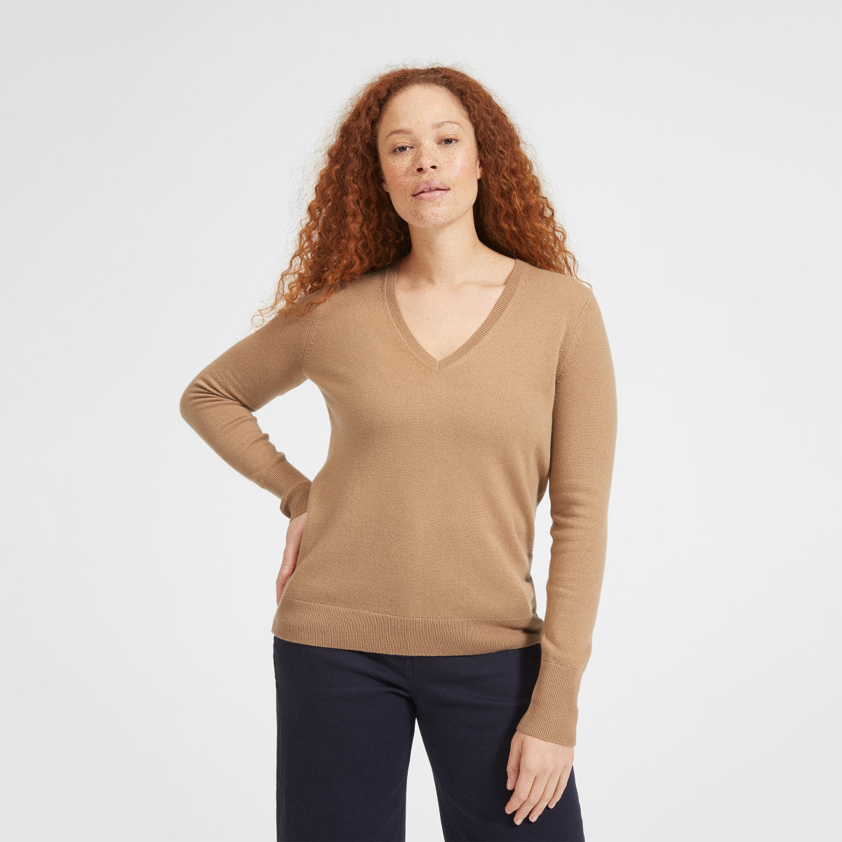 Cashmere V Neck
