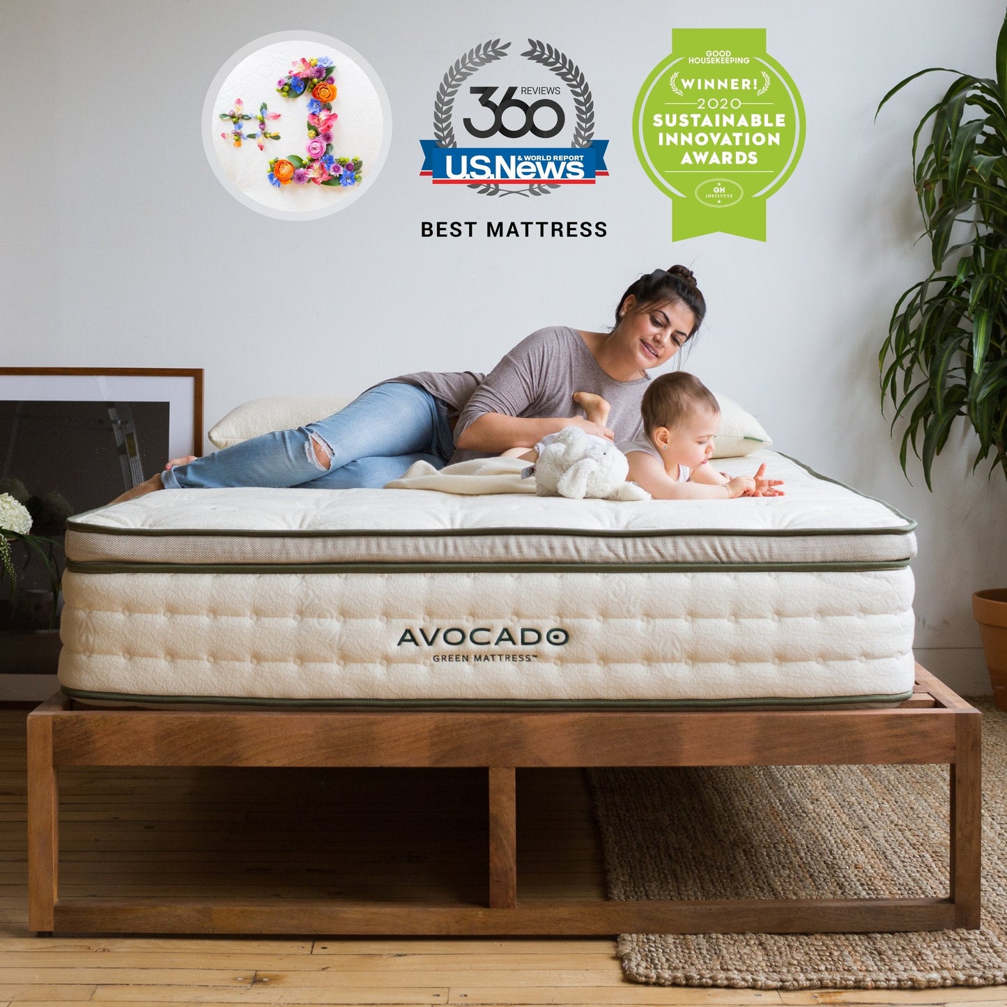 AVOCADO GREEN MATTRESS