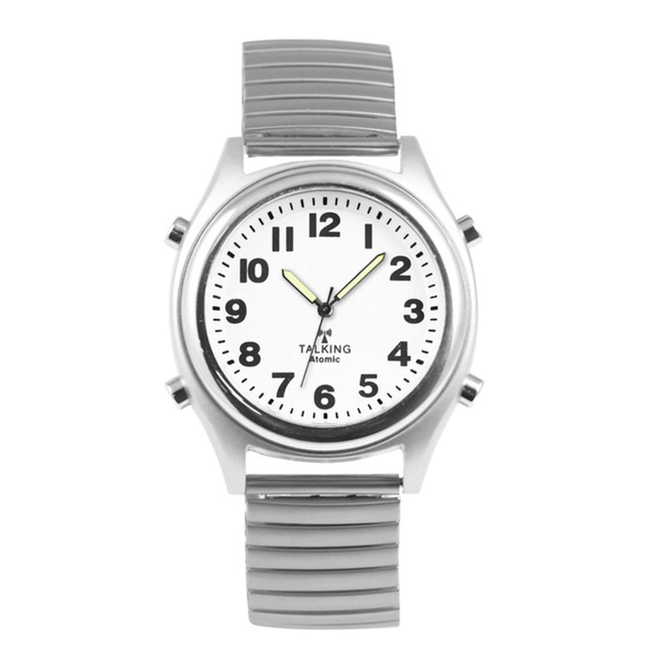 LIBERTY Low Vision Talking Atomic Watch with Stretch Band
