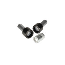 McGard 76057 High Security Door Hinge Locks for 07-18 Jeep Wrangler 2 Door