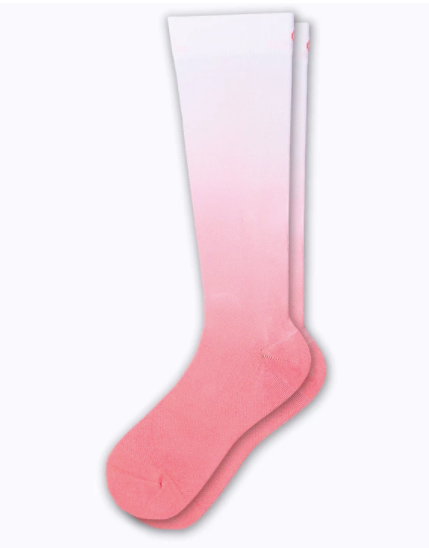 Knee-High Compression Socks Ombre
