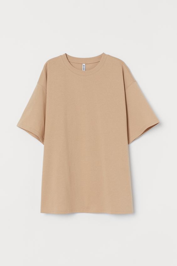 Wide-cut Cotton T-Shirt