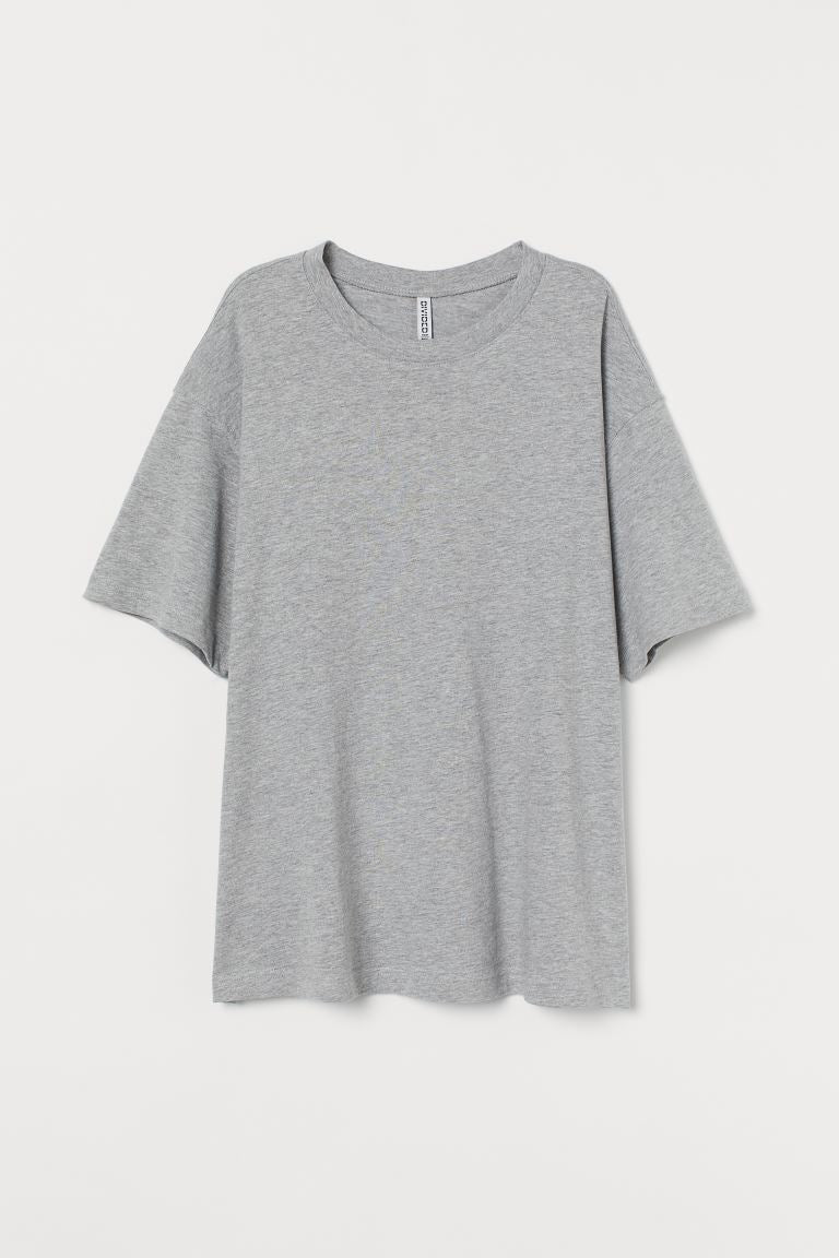 Wide-cut Cotton T-Shirt