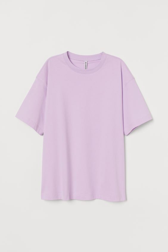 Wide-cut Cotton T-Shirt
