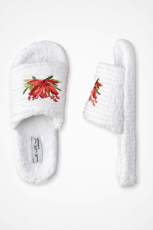 "Liliana" Cotton Slippers by Walk With Me