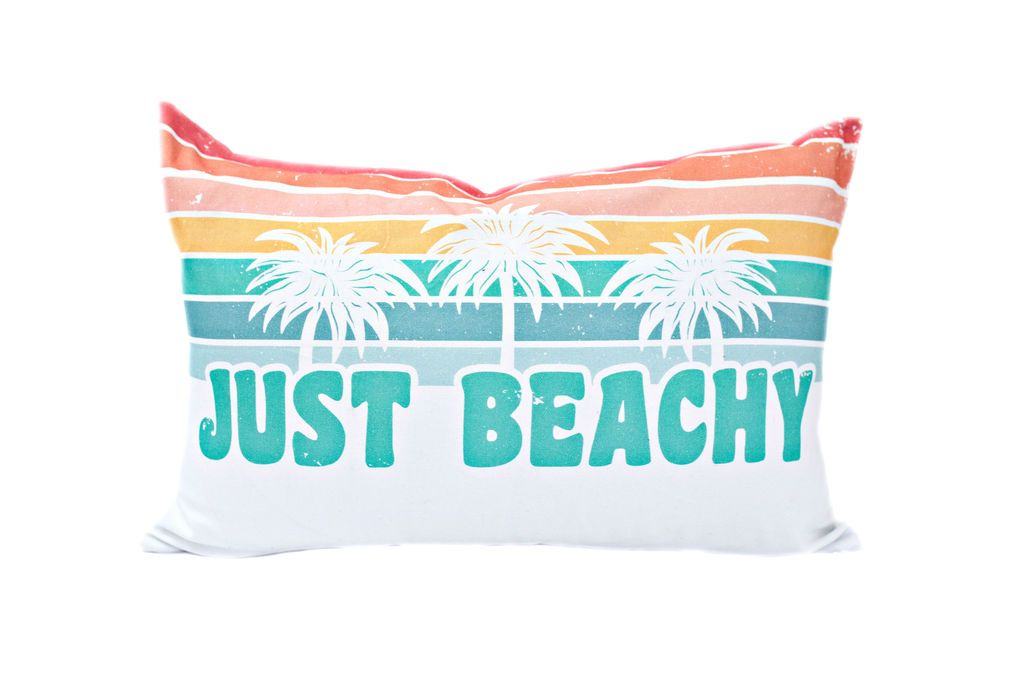 Beach Vibes Lumbar Pillow
