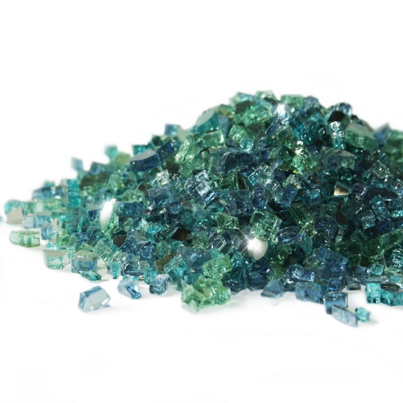 Starfire Glass 1/4" Broken Pre-Mixed Fire Glass (10lbs)