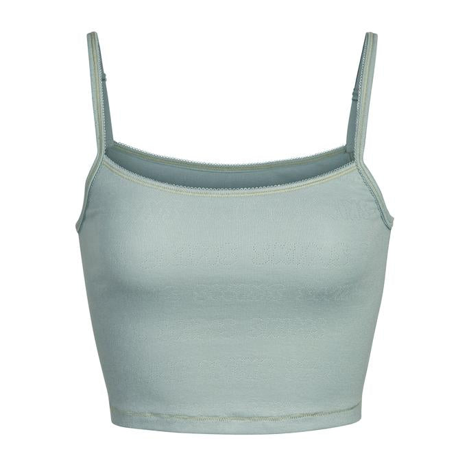 Pointelle Logo Cami